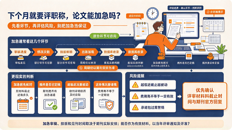 论文可以加急发表吗？加急流程、费用与注意事项